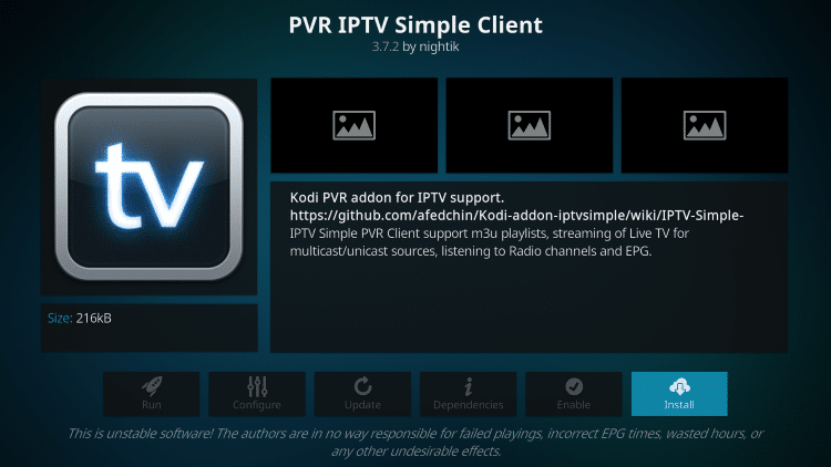 kodi iptv 